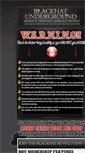 Mobile Screenshot of blackhatunderground.org